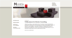 Desktop Screenshot of mentis-consulting.de